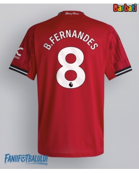 Manchester United Bruno Fernandes #8 Tricou Fotbal Replică 2025-26 Barbati Acasa